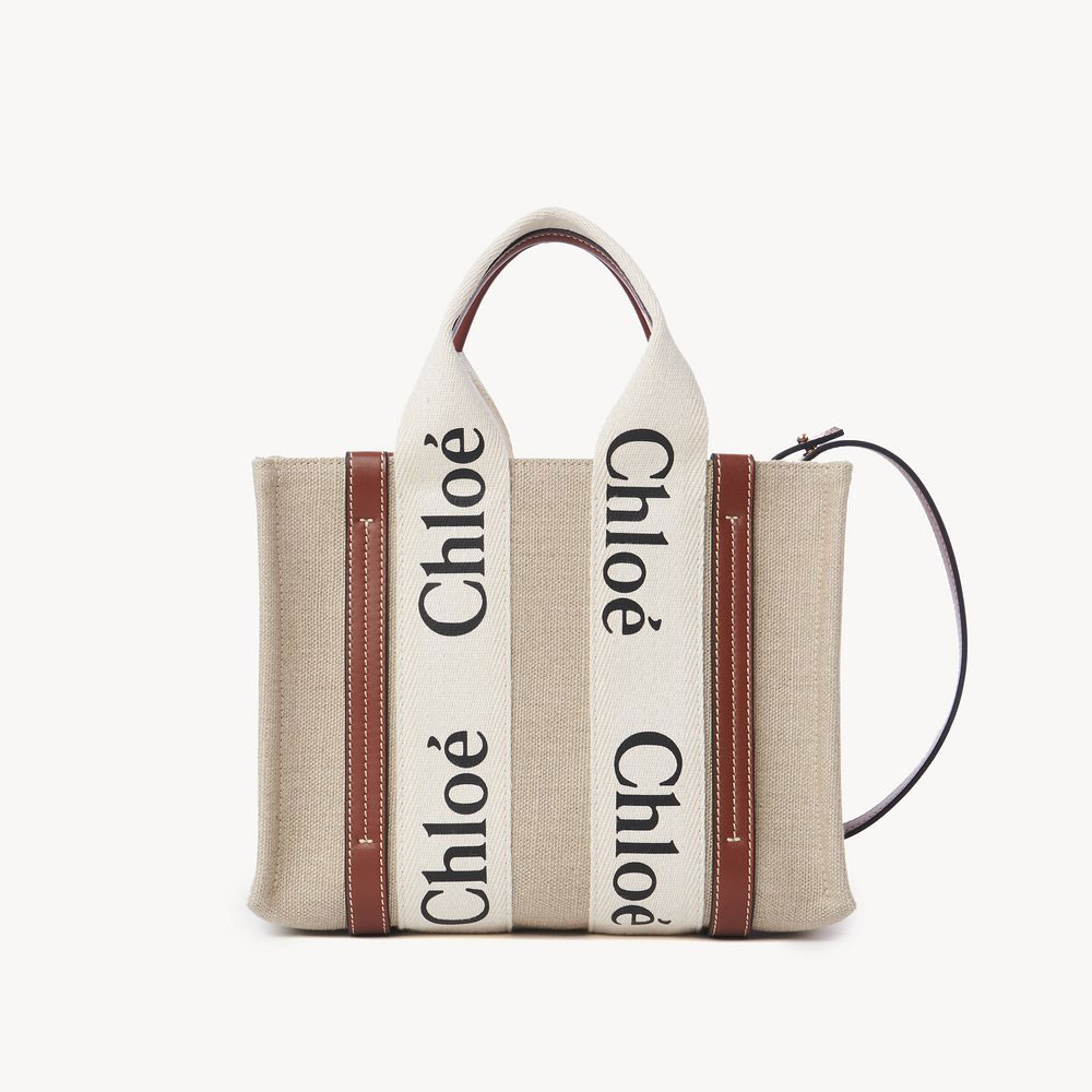 Chloe Small Woody Tote Bag CHC22AS397I2690U: Image 1