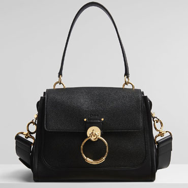 Chloe Small Tess Day Bag In Grained Shiny Calfskin CHC20AS142C62001