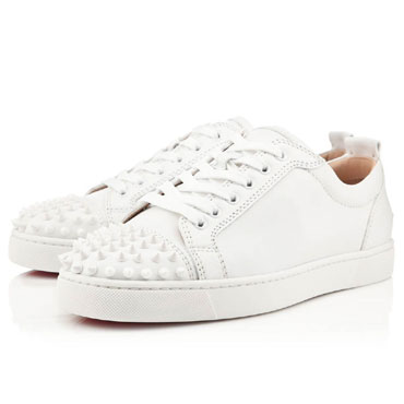 Christian Louboutin Louis Junior Spikes Calf Sneaker 11305733047