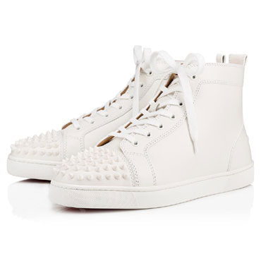 Christian Louboutin Lou Spikes 000 Calf Sneaker 11510613047