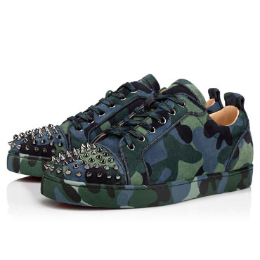 Christian Louboutin Louis Junior Spikes Orlato Sneaker 1220591M494