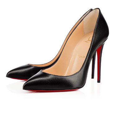 Christian Louboutin Pigalle Follies 100 Black Nappa Pumps 3160706BK01