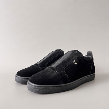 Christian Louboutin St Louis suede slip-on sneakers 3250667BK01