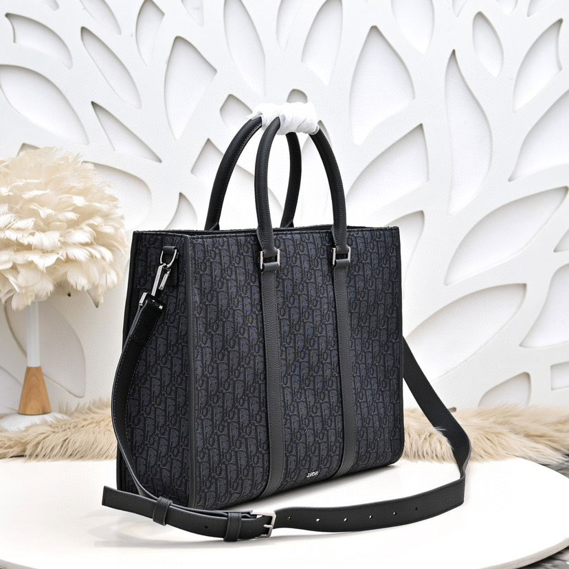 Dior East West Tote Bag Black 1ESSH232YKY H03E: Image 2