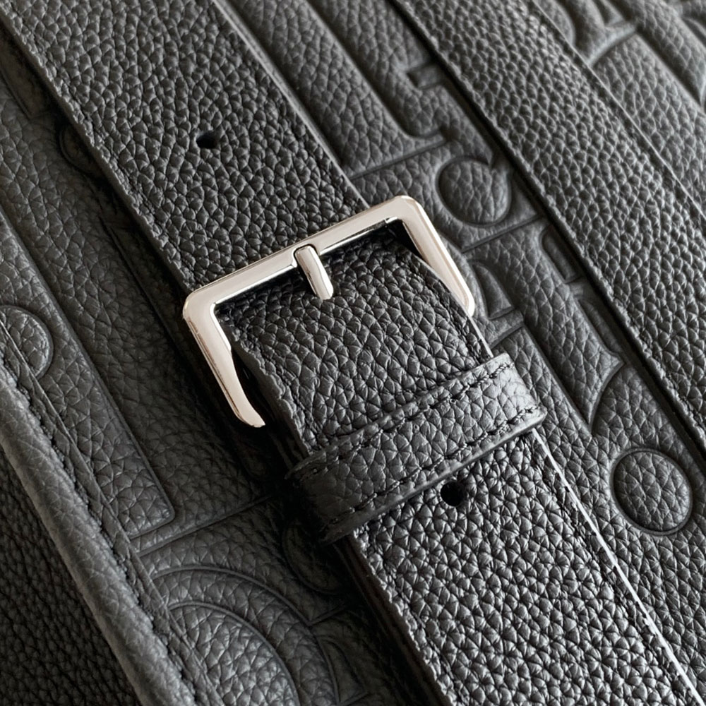 Dior Medium East-West Tote Bag Black 1ESSH242LLG H00N: Image 4