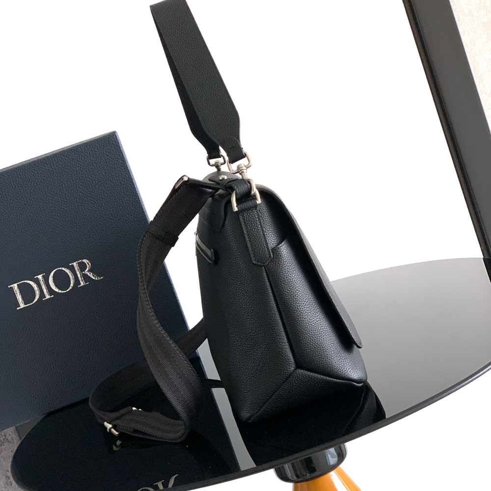 Dior Prive Messenger Bag with Flap Black 1LLME209KEC H00N: Image 2