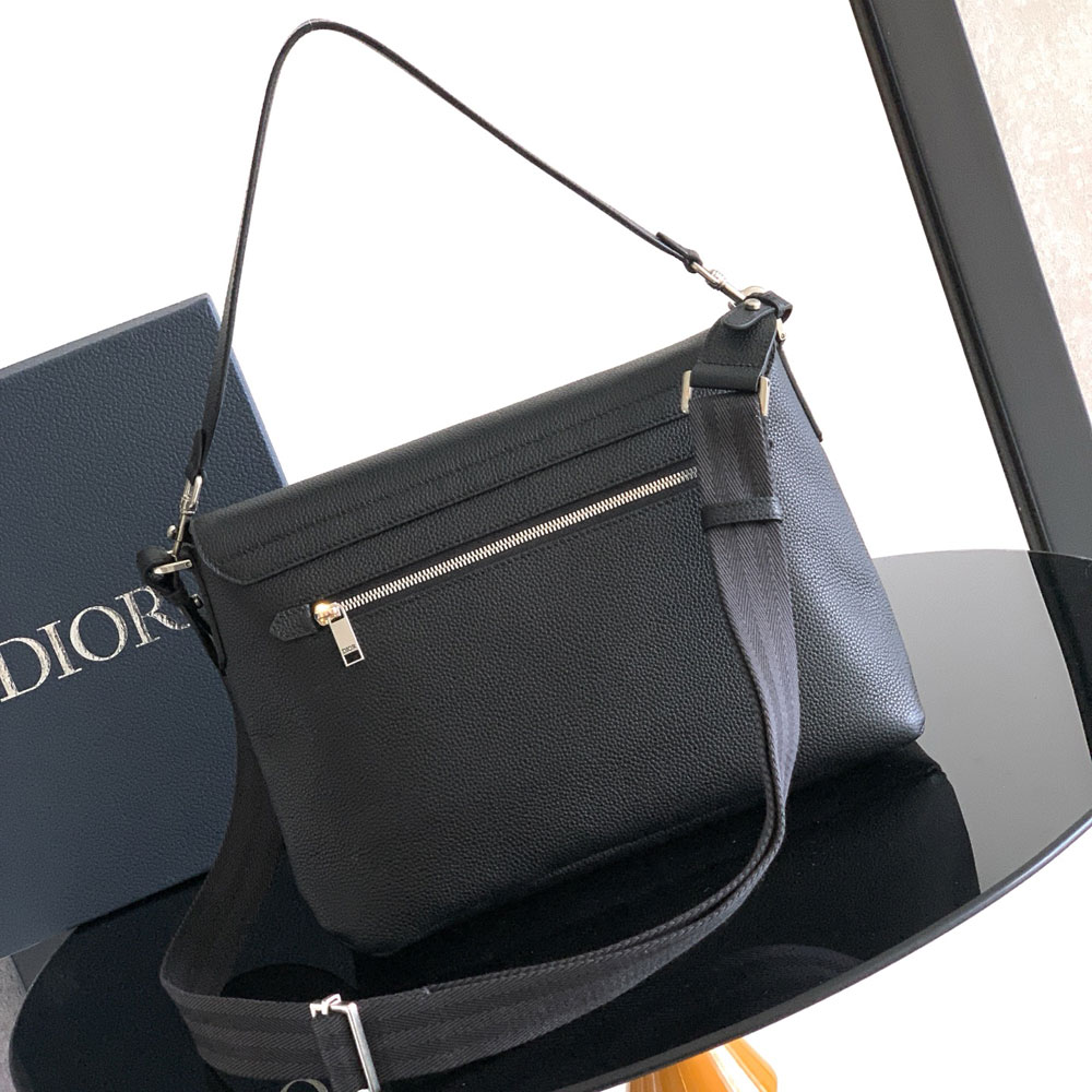 Dior Prive Messenger Bag with Flap Black 1LLME209KEC H00N: Image 3