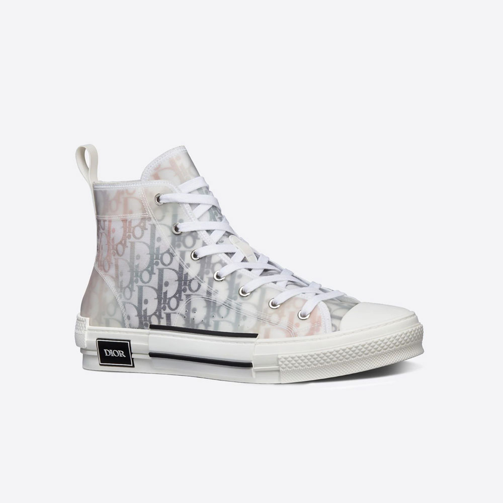 B23 High Top Sneaker Multicolor Dior Oblique Canvas 3SH118ZIK H365: Image 2