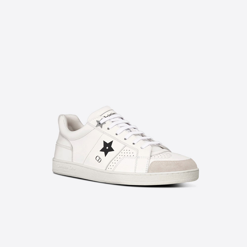 Dior Star Sneaker White Calfskin and Suede KCK361CLD S19W: Image 2