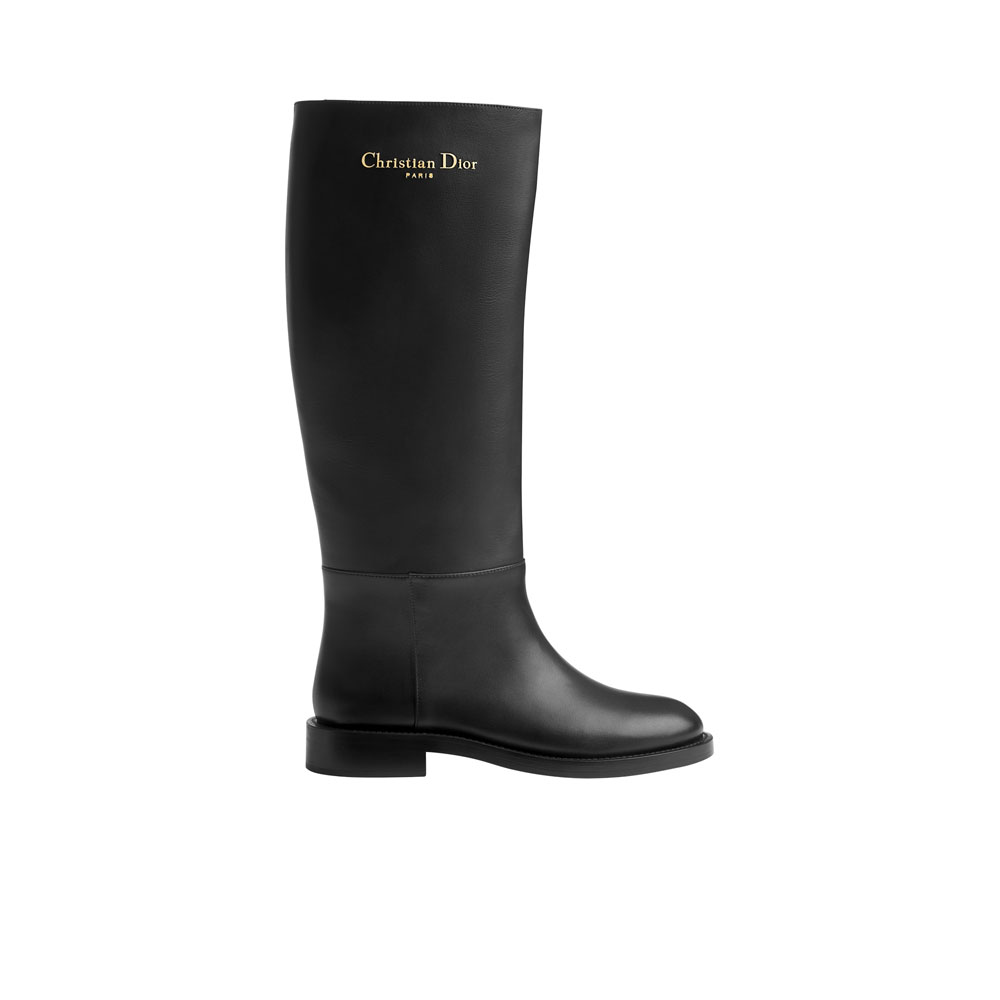 Dior D-Town Boot Black Supple Calfskin KCT128VSO S900: Image 1