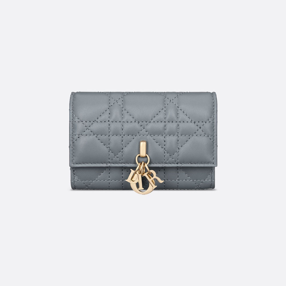 My Dior Glycine Wallet Light Blue Cannage Lambskin S0966ONMJ M81B: Image 1
