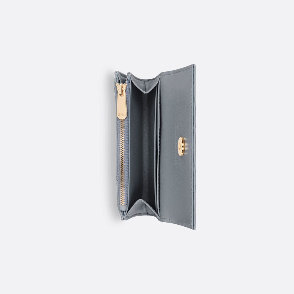 My Dior Glycine Wallet Light Blue Cannage Lambskin S0966ONMJ M81B: Image 3