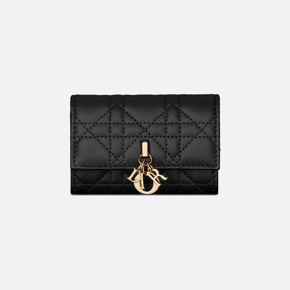 My Dior Glycine Wallet Black Cannage Lambskin S0966ONMJ M900: Image 1
