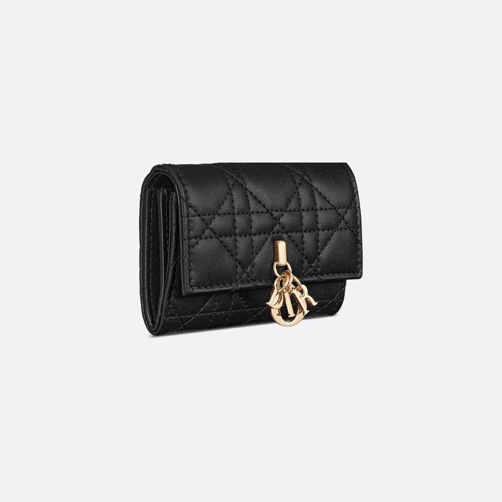 My Dior Glycine Wallet Black Cannage Lambskin S0966ONMJ M900: Image 2