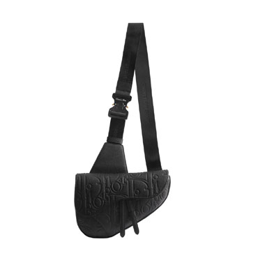 Saddle Bag Black Dior Gravity Leather and Black Grained Calfskin 1ADPO093LLG H00N