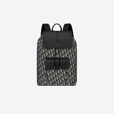 Motion Backpack Dior Oblique Jacquard Grained Calfskin 1ESBA138YKY H27E