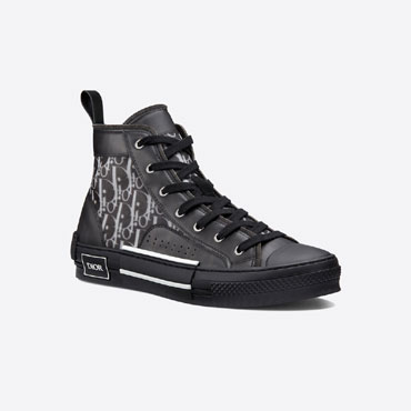 B23 High-Top Sneaker Dior Oblique Canvas Calfskin 3SH118YJP H960