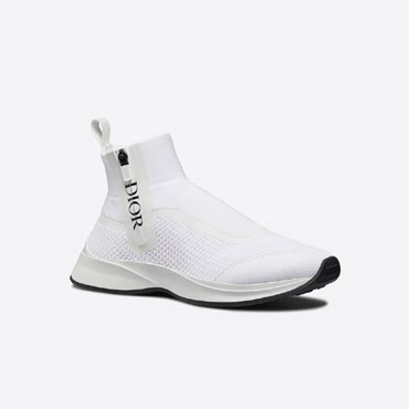 Dior B25 High-Top Sneaker White Mesh 3SH124YTP H000