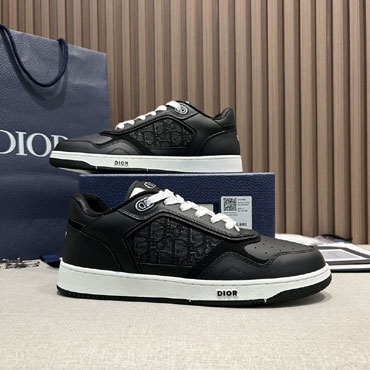 Dior B27 Uptown Low-Top Sneaker Black Smooth Calfskin 3SN272ABX H900