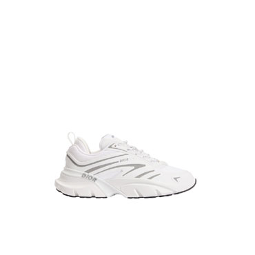 Dior B44 Blade Sneaker White Technical Mesh and White Fabric 3SN306ZZY H080