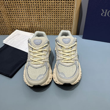 Dior B35 NXXT Sneaker Cream Suede Fabric 3SN323AAY H808