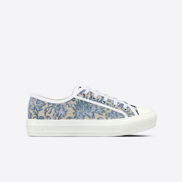 Walk n Dior Sneaker Brocart Embroidered Cotton KCK211BXE S91B