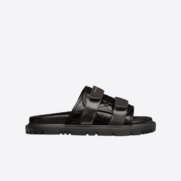 Dior Dio r evolution Slide Black Quilted Cannage Calfskin KCQ716CQC S900