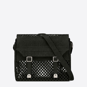 Diorcamp Bag Black Fishnet Embroidery M1291VWRA M911