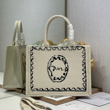 Dioriviera Medium Dior Book Tote with Strap M1354OETU M918