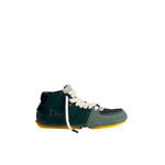 Dior Roadie Lace-Up Boot Green Nubuck with Suede 3BO397ACO H651