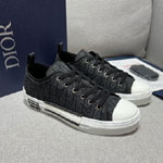 Dior B23 League Low-Top Sneaker Silver-Tone Metallic Black 3SN340ABS H900
