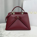 Dior Cigale Bag in Burgundy Calfskin Leather M0738OHJU M42R