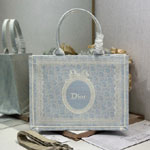 Medium Dior Book Tote with Strap M1354PEWW M259
