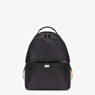 Fendi Peekaboo Backpack Black Leather Backpack 7VZ053 A6HZ F0GXN