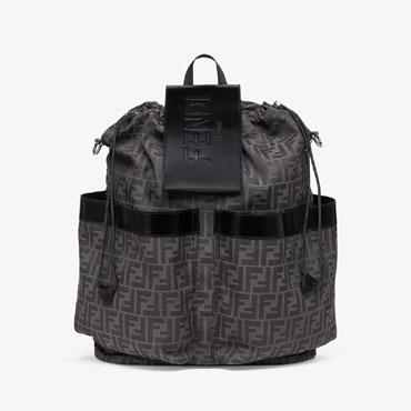 Fendi Strike Large FF jacquard fabric backpack 7VZ056AG0MF0NPN