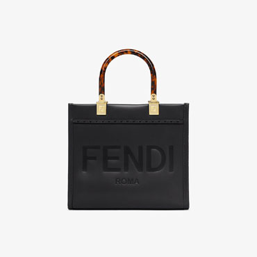 Fendi Sunshine Small Leather Black 8BH394ABVLF0KUR