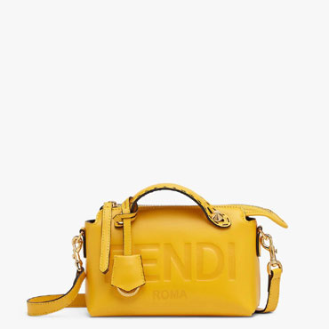 Fendi By The Way Mini Yellow small Boston bag 8BL145AC9LF192E