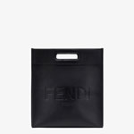 Fendi Shopping Bag Black Leather Shopper 7VA481 AC9L F0GXN Fendi Shopping Bag Black Leather Shopper 7VA481 AC9L F0GXN