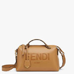 Fendi By The Way Medium Beige leather Boston bag 8BL146AC9LF15KR