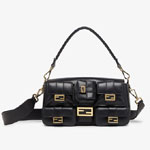 Fendi Multipocket Baguette Leather Black 8BR808ABVEF0KUR