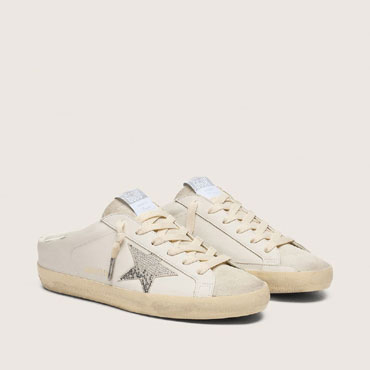 Golden Goose Super-star Sabots In White Leather GWF00110 F008871 10973