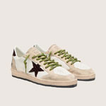 Golden Goose Ball Star In White Leather GMF00117 F008550 12494
