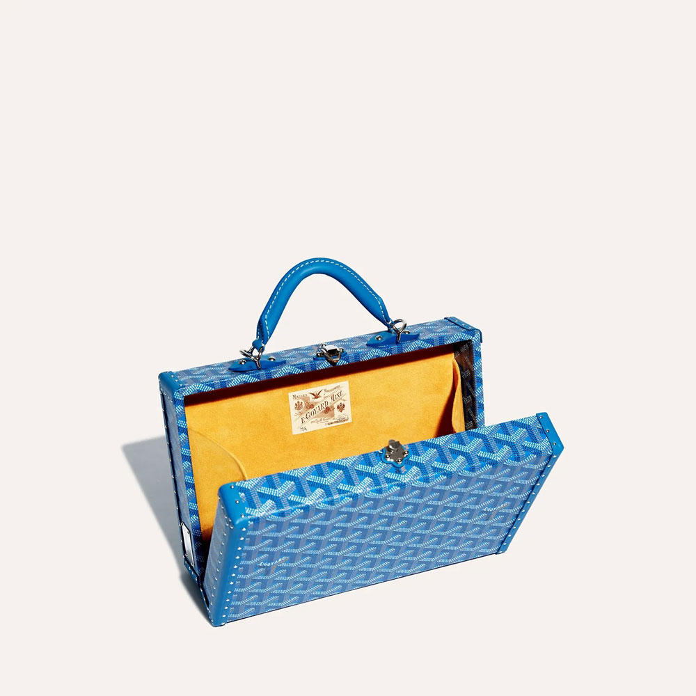 Goyard Grand Hotel Trunk Bag in Sky Blue GHOTELPMLTY10CL10P: Image 2