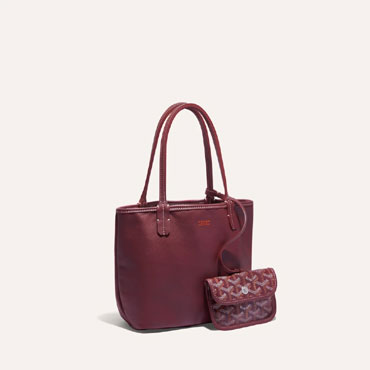 Goyard Anjou Mini Bag in Burgundy ANJOUSMINCG33TY33P