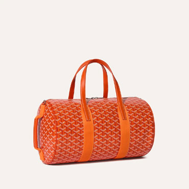 Goyard Barrel 40 Sports Bag in Orange BARREL040TY07CL07P