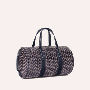 Goyard Barrel 40 Sports Bag in Navy Blue BARREL040TY12CL12P