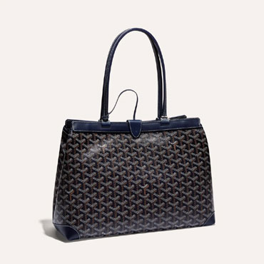 Goyard Bellechasse Biaude PM Bag in Navy Blue BELBIAPMLTY12CL12P