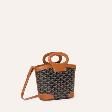 Goyard Beluga Mini Bag in Black Tan BELUGAMINTY01CL03P