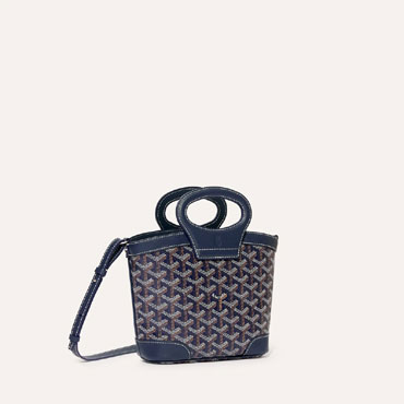 Goyard Beluga Mini Bag in Navy Blue BELUGAMINTY12CL12P