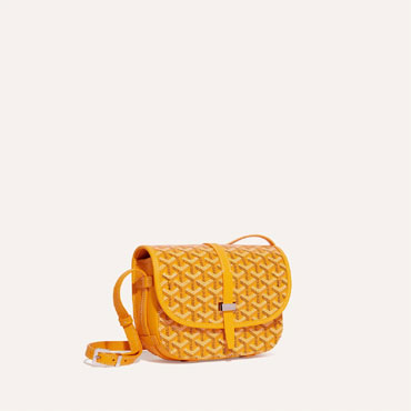 Goyard Belvedere PM Bag in Yellow BELVE3PMLTY08CG08P
